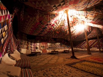A Bedouin Tent in Siwa Oasis