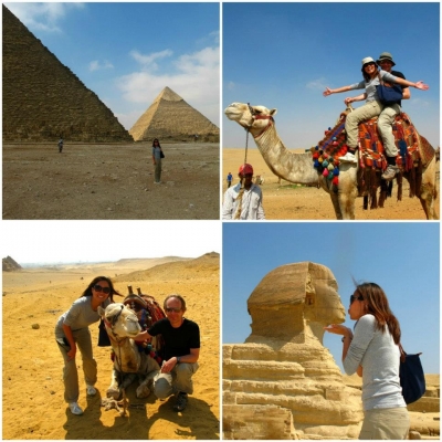Giza Pyramids and the Sphinx