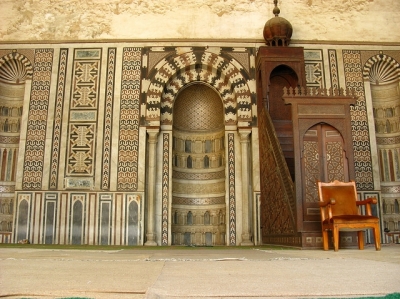Al Mansur Qalawun Mosque Interior