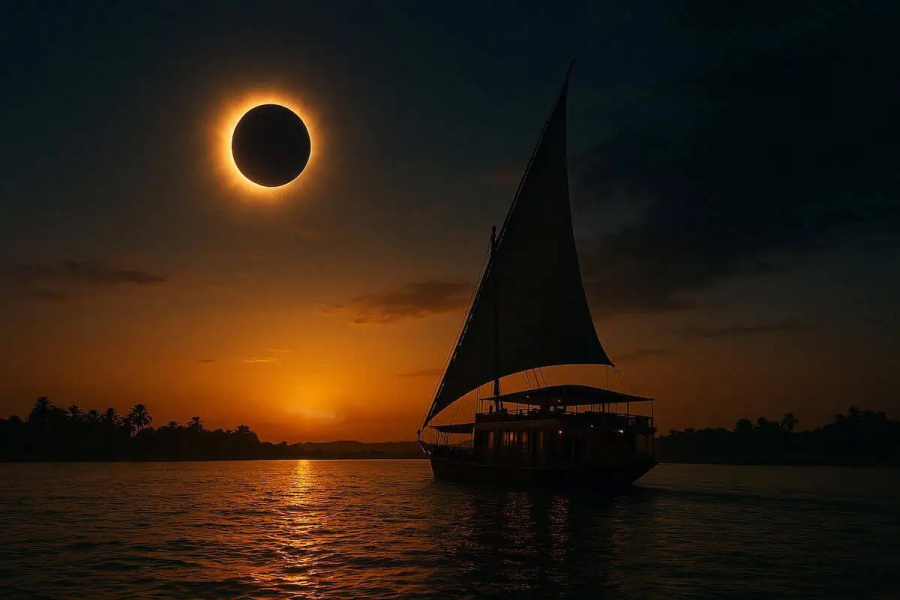 Total Eclipse 2027: Trip on board of Nile Cruise